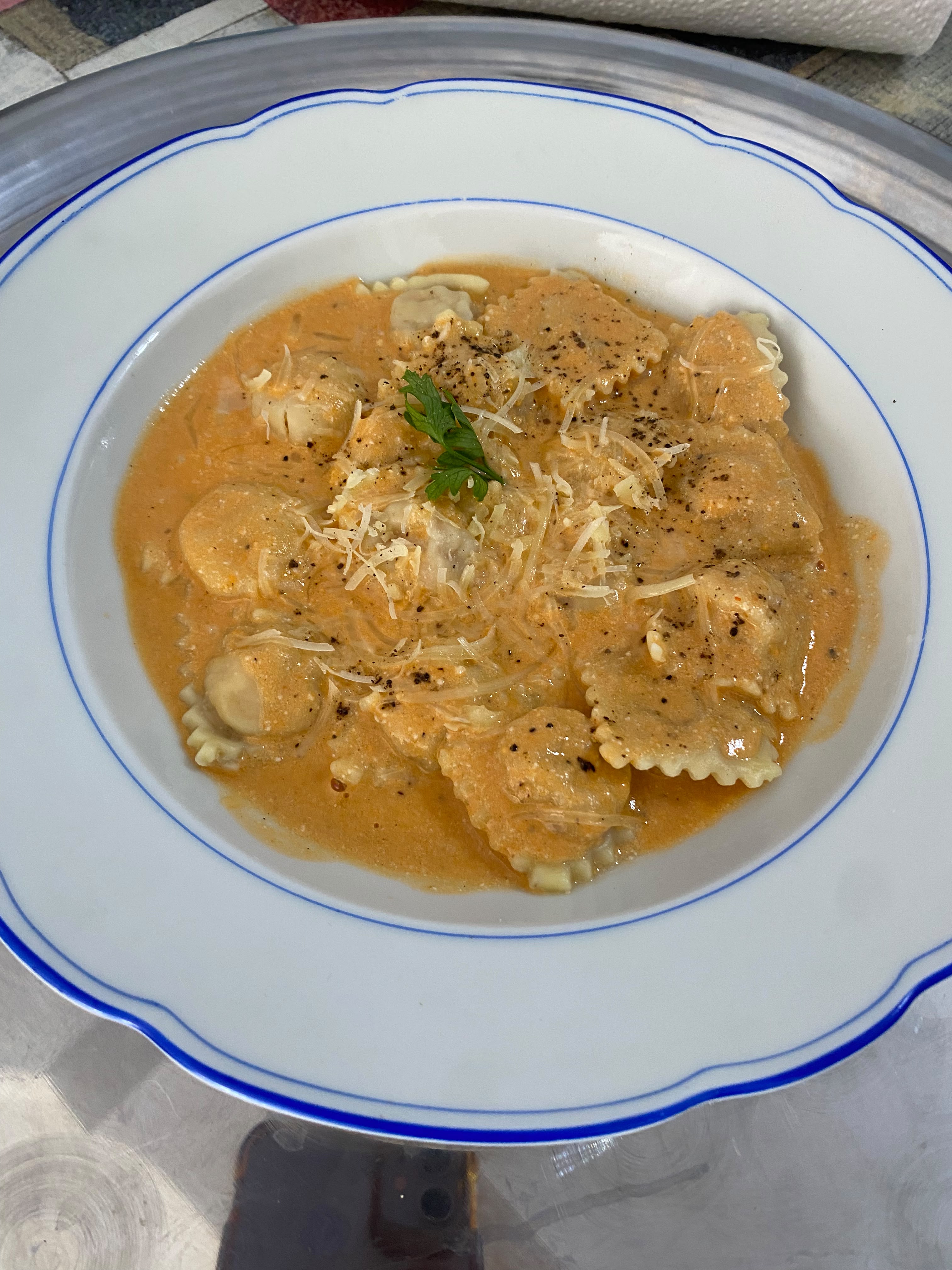 Raviolis aux crevettes